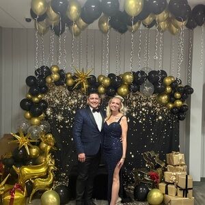 Hello Molly navy sequin dress